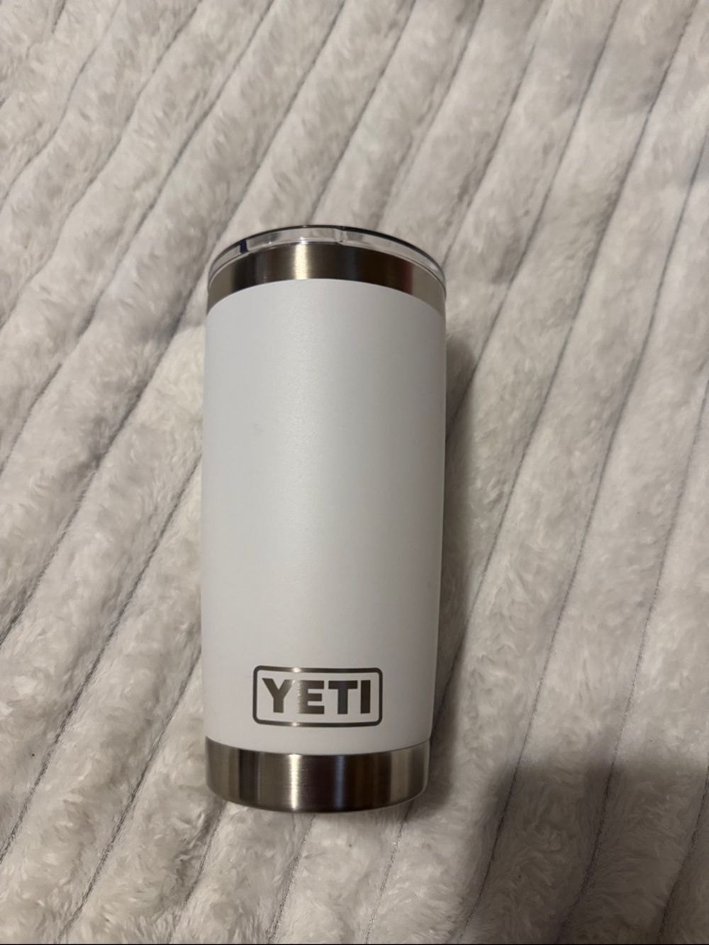 Yeti tumbler 20oz white!